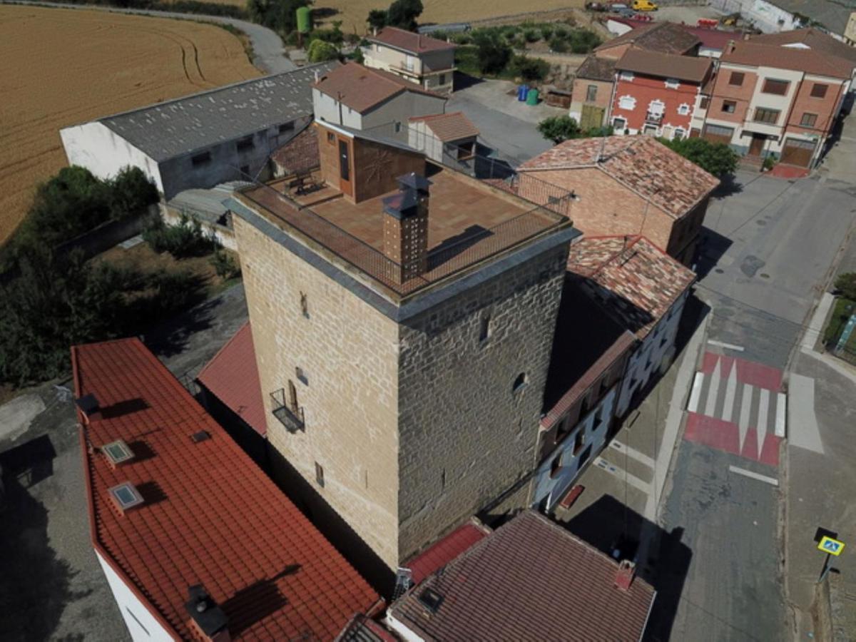 Pensjonat Torre Fuerte Siglo XIII Banos de Rioja Zewnętrze zdjęcie
