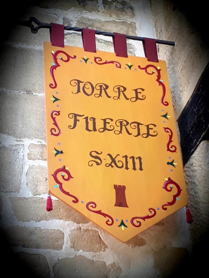 Pensjonat Torre Fuerte Siglo XIII Banos de Rioja Zewnętrze zdjęcie